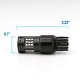 thumbnail image 4 of 7443 Red Flashing Strobe Blinking Rear Alert Safety Brake Tail Stop High Power LED Light Bulbs, 4 of 4