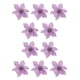 thumbnail image 1 of Toystoory Árbol de Navidad Decorativo Flor Falsa Portátil Desmontable Hogar Jardín Boda Fiesta Festival Artificial Flores Púrpura Púrpura 10piezas Toystoory CBP268916, 1 of 4