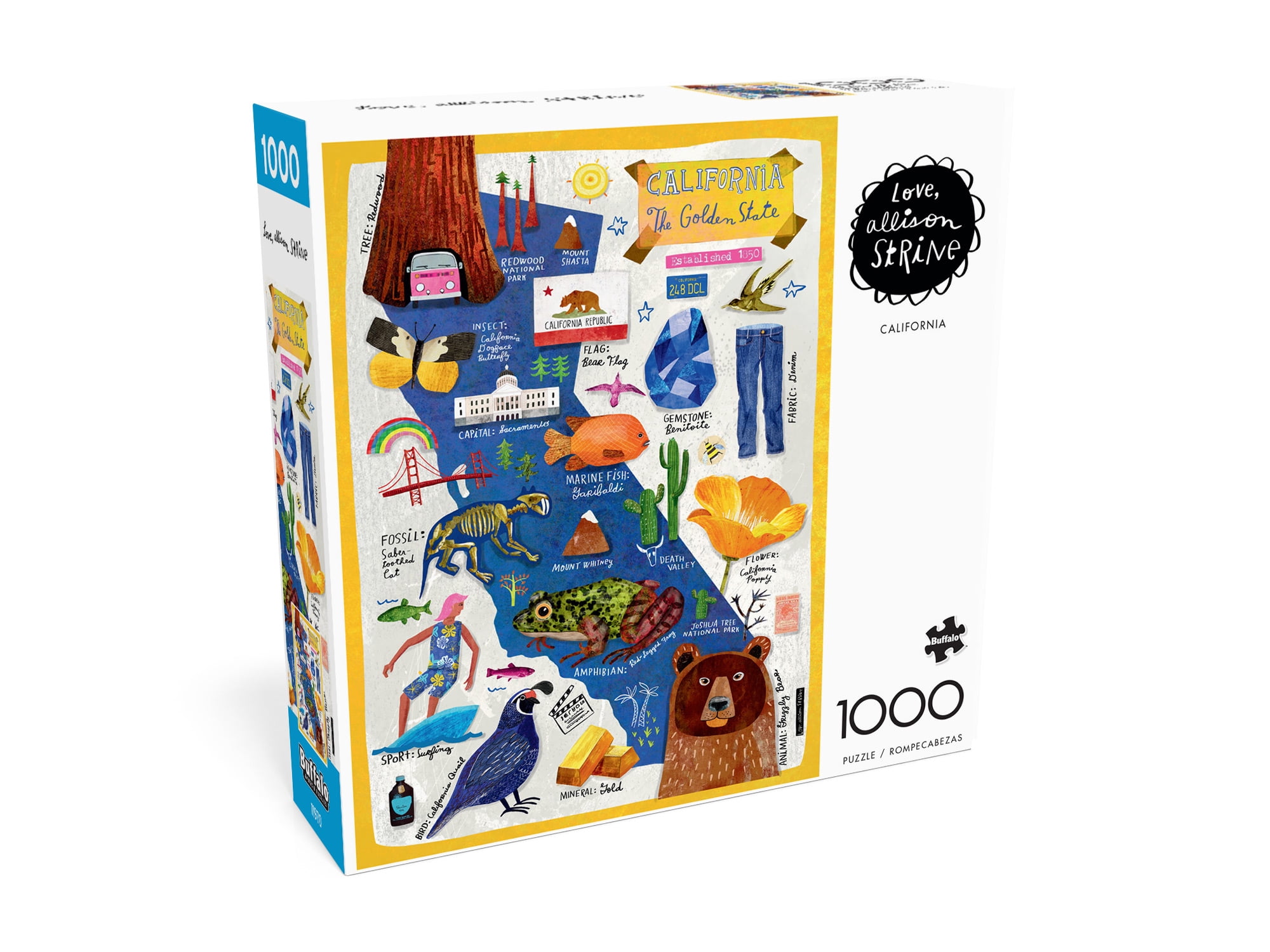 Buffalo Games 1000-Piece Allison Strine California Jigsaw Puzzle