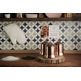thumbnail image 2 of Set of 3 Solid Copper Canister Set with Lid | 100% Copper Kitchen Storage Box| Copper Spice Jar Container, 2 of 7