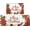 Christmas Flower, variant on Pumpkin Kitchen Rugs Set of 2, Farmhouse Buffalo Plaid Fall Kitchen Floor Mat, Non Slip Anti Fatigue Kitchen Mats for Floor, Cushioned Kitchen Runner Rug Set Fall Autumn Thanksgiving Decor