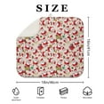 thumbnail image 4 of Beige Christmas Santa and Gift Pattern Dish Drying Mat for Kitchen 1 Pack, Ultra Absorbent Microfiber Dishes Drainer Mats,16x18in(41x46cm), 4 of 6