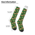 thumbnail image 2 of Fotbe Flamingo Calcetas Divertidas Estampadas para Hombre y Mujer, Calcetas de Algodón hasta la Rodilla para Caminar, Correr, Enfermería y Embarazo, 2 of 6