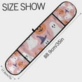 thumbnail image 3 of Yayeee Double Oven Mitt Kitchen Heat Resistant Baking 35" x7" Quilted Glove, Cartoon Halloween Ghosts, 3 of 6