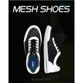 thumbnail image 2 of Breathable Mesh Golf Shoes Spikeless for Men Black 6 UK, 2 of 6