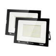 thumbnail image 1 of Paquete de 2 Reflector Led para Exterior 100W（Equivalente a 1000W）Lampara 5500LM | 6500K | CRI＞70, Luces Exteriores para Jardin | Escalera | Plazas | F&aacute;bric, 1 of 7