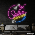 thumbnail image 4 of Craftnamesign Salon Hair Neon Signs, Haircut LED Signage, Hairist Gifts, 4 of 4