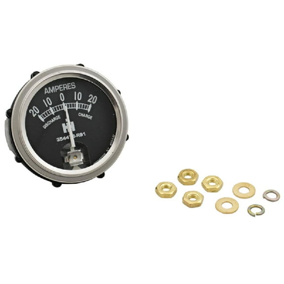 RAParts IHS418 Ammeter Fits International Harvester A I4 AV I6 BN C ID6