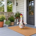 thumbnail image 4 of Porch Goose Outfit, Back to School Costume Set with Red Hat and Colorful Print Shirt, Complete Goose Clothes for Outdoor Decor and Home Display, 4 of 8
