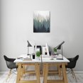 thumbnail image 7 of Abstract Mountain & Forest Landscape - 12x16 inch Modern Wall Art Ready to Hang in Living Room, Bedroom, or Office, 7 of 7