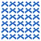 thumbnail image 1 of Uxcell 200 Pcs Mini Lazo de Cinta 1.8 Pulgadas Mini Lazos de Tela de Satén para Manualidades DIY Costura Boda Fiesta de Cumpleaños Azul Oscuro, 1 of 5