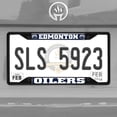thumbnail image 4 of FANMATS 31382 Edmonton Oilers Metal License Plate Frame Black Finish, 4 of 4