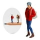 thumbnail image 5 of Figura de personas en miniatura Sunnimix 1/87 2cm de alto Rojo B, 5 of 7