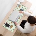 thumbnail image 3 of Long Mouse Pads for Desk,Light Green Dinosaurs Plants Pattern Desk Mats on Top Of Desks, Desk Mouse Pad Extra Large with 3mm Non-Slip Base and Stitched Edge for Gaming,Office,Work,Home 31.5"x11.8", 3 of 6