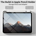 thumbnail image 6 of Kenke Case iPad (A16) 11th Generation 11 inch 2025, iPad 10th Generation 10.9 Inch 2022 with Pencil Holder, Soft TPU Back Smart Trifold Stand Case [Support Touch ID and Auto Wake/Sleep], Grey, 6 of 9