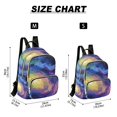 thumbnail image 3 of JIALIOU Mini Backpack Purse for Women Quilted Casual Daypack Small Travel Shoulder Bag, Abstract Swirling Galaxy, 3 of 7