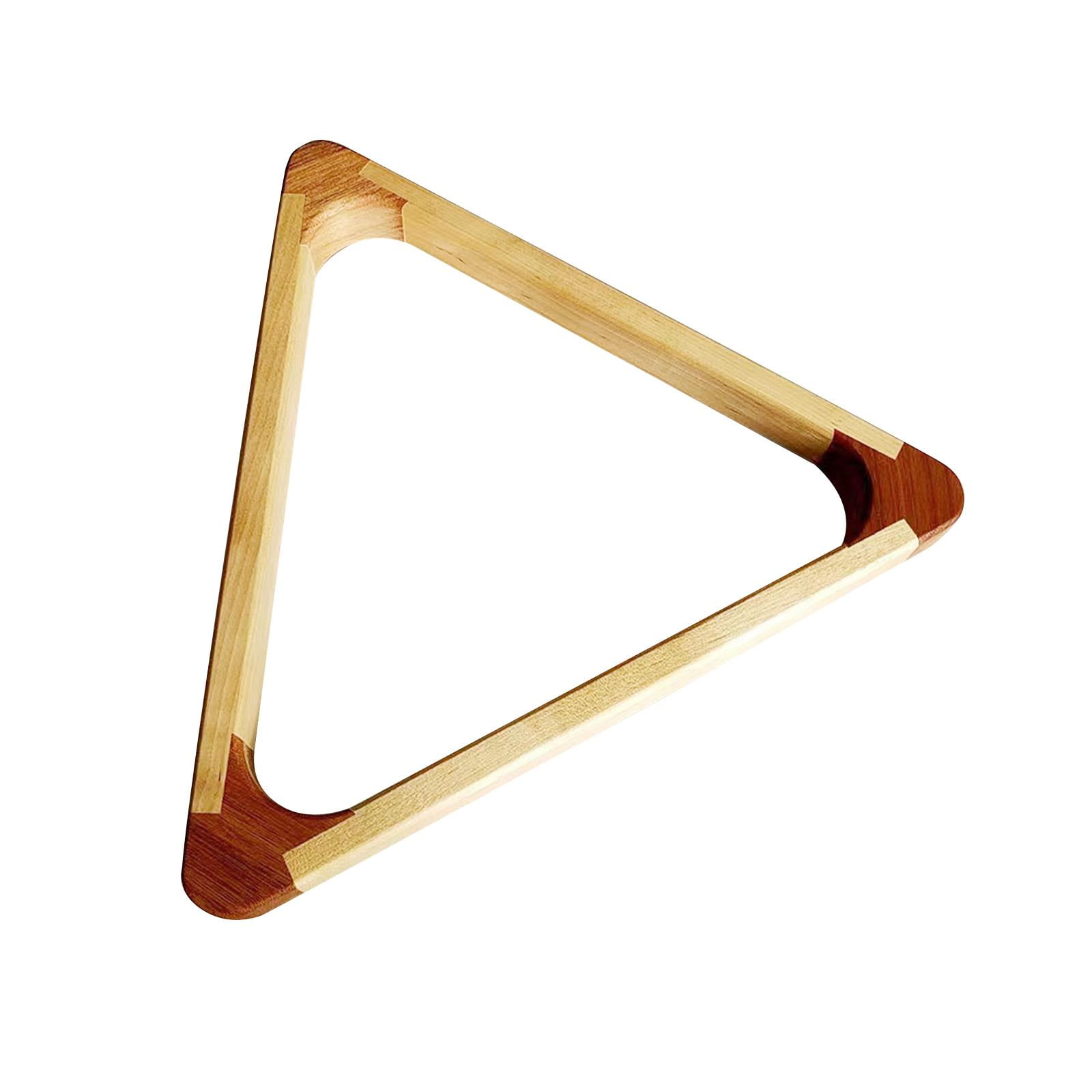 Wooden Billiard Ball Rack, Table Pool Ball Rack Equipment Pool Cue