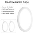 thumbnail image 3 of Clear Heat Tape, 1 Roll 3mmx33m 108ft High Temperature Heat Resistant Tape for Sublimation, 3 of 6