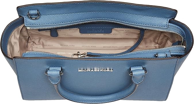 MICHAEL Michael Kors Selma Medium Satchel,Denim