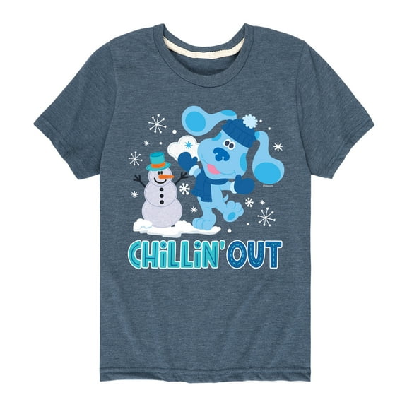 Blue's Clues & You! - Chillin' With My Snowmies - Toddler And Youth Short Sleeve Graphic T-Shirt