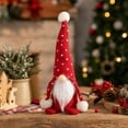 thumbnail image 3 of YingYouFu Christmas Gnome Figurine, Faceless Forest Gnome Doll Ornament, Plush Scandinavian Tomte for Holiday Mantel Shelf Tabletop Decoration, 3 of 7