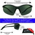 thumbnail image 2 of proSPORT Bifocal sunglass Safety Reader Z87 Wrap Around No Slip Grip, 2 of 6