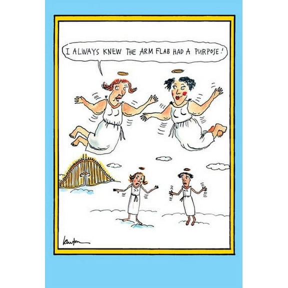 Nobleworks Arm Flab Funny / Humorous Birthday Card