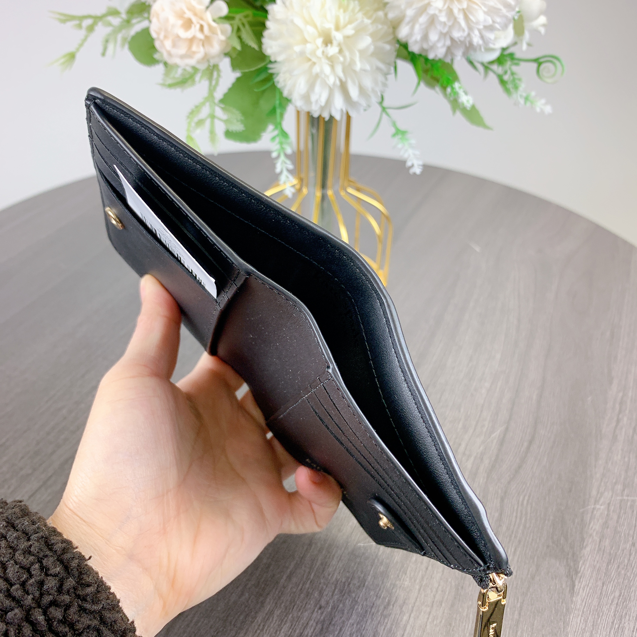 Madison Double Zip Wallet - Checkbook & Zip-Around Wallet With Card Slots, Billfolds, And Phone Pocket - View #6