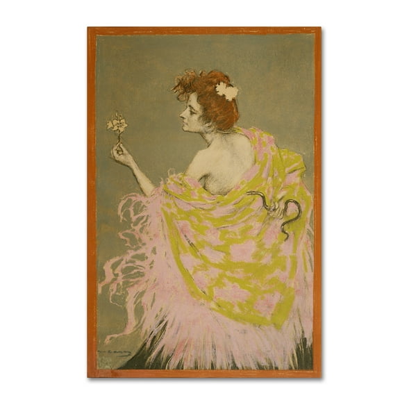 Ramon Casas 'Design For Poster Sifilis' Canvas Art