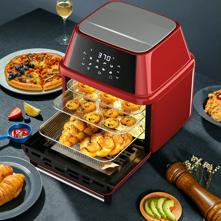 Air fryer air stove electric oven multi-functional all-in-one machine Large  capacity new oil-free low fat household pizza oven - AliExpress