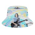 thumbnail image 1 of Los Colores Dentro Sombrero bucket para adultos, gorra de protección solar, sombrero de pescador plegable para viajes al aire libre, pesca y actividades de verano, 1 of 6