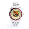 thumbnail image 1 of Reloj Futbol Club Barcelona Metal Acero Fechador Caballero, 1 of 3