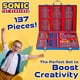 thumbnail image 3 of Set de dibujo: lápices de colores de Sonic The Hedgehog, más de 130 unidades, 3 of 6