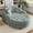 Blue Green, variant on Christopher Knight Home 51" Modern Chaise Lounge Sofa Bed, Tufted Chenille Couch with Pillows, Champagne