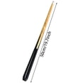 thumbnail image 2 of 50cm Wooden Billiard House Cue Sticks Shorty Cues Pool Cues for Hardwood Billiard Cue Sticks 11.5mm Snooker Tips, Set of 2, 2 of 7