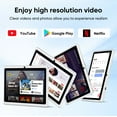 thumbnail image 4 of Android 15 Tablet 7 Inch Tablet, 9GB RAM 32GB ROM 1TB Expansion, Quad-core Processor, Dual Camera, 5G/2.4G WiFi, Bluetooth, Parental Control, Drop-Proof Case (Pink), 4 of 7