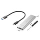 thumbnail image 3 of USB 3.1 Type-C M.2 NVMe SSD Caja de aleación de aluminio M-Key PCI-E Mobile Case Box, 3 of 7