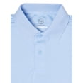 thumbnail image 3 of Wonder Nation Boys Short Sleeve Performance Polo, Sizes XS-XXL, 3 of 3