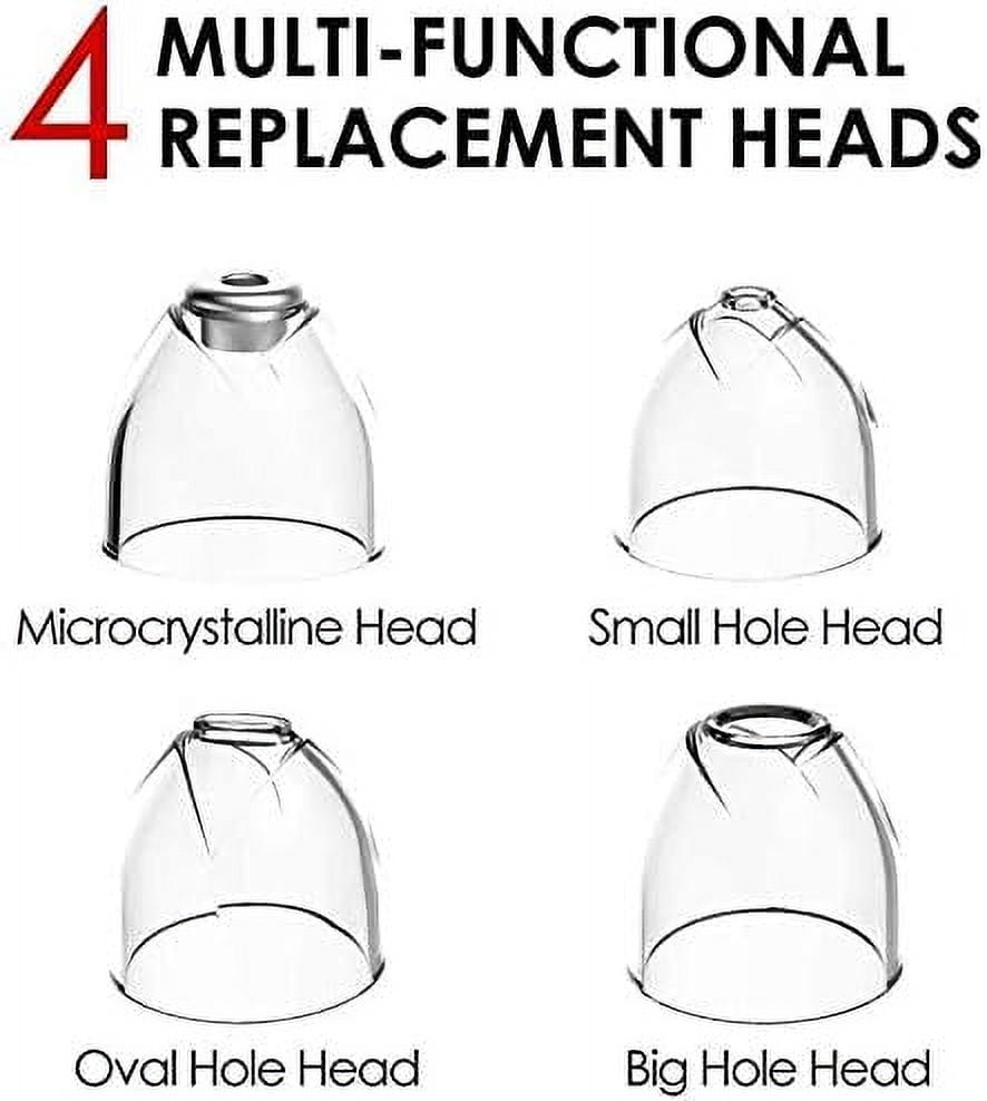 Blackhead Remover Vacuum—Electric Vacuum Suction Blackhead Remover W/LED Display—Powerful Facial Pore Vacuum Cleaner Tool for Blackhead, Whitehead&Acne Removal for Women and Men