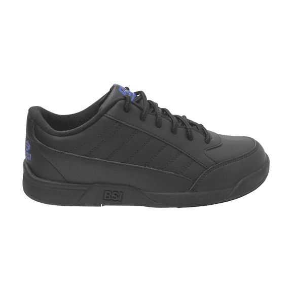 BSI Boys' Basic Bowling Shoes Black/Blue - 5