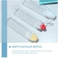 thumbnail image 6 of Small Squeeze Bottle Salad Dressing Container Empty Ketchup Plastic Miniature Bottles Travel 32 Pcs, 6 of 6