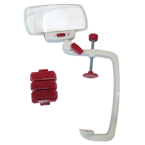 Sewing Machine Magnifier-White & Red | Walmart Canada