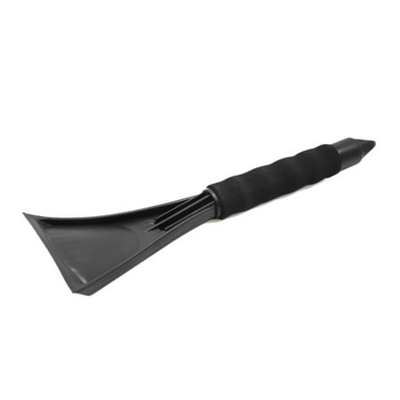 Handlebar Windshield Bag - Black Plastic Foam Coated Handlebar Car Ice Shovel Windshield Snow Scraper