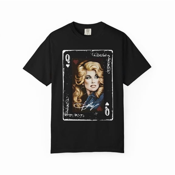 Dolly Signature Country Vintage Graphic Shirt, Retro Country Music T Shirt Gildan T-Shirt Black L