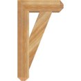 thumbnail image 3 of Ekena Millwork 4"W x 16"D x 28"H Traditional Craftsman Rough Sawn Bracket, Western Red Cedar, 3 of 4