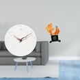 thumbnail image 2 of Reloj de pared,Reloj de pared decorativo para baño y dormitorio.,Reloj de pared redondo silencioso y sin tictac,regalo,Escultura de pez,Escultura de pez,decoración del hogar,figura de, 2 of 8