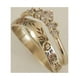 thumbnail image 1 of Ganfancp Conjunto de Boda, Estilo Vintage Floral Diamante Emparejado, Elegante Boda,Aniversario Ella Liquidación 1 Juego de Anillas, 1 of 6