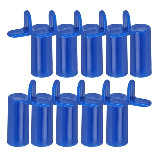 Houderco 10Ud Rack Portátil Para Taco De Billar Azul Con Estructura Robusta Para De Pool