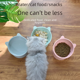 thumbnail image 3 of Cuenco para gatos con boca oblicua y patas altas, protección para el cuello de 15 cm, cuenco de arroz para gatos, cuenco para comida para perros, cuenco antigolpes para comida para gatos,, 3 of 4