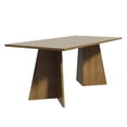 thumbnail image 1 of Mesa de Comedor Rectangular 5388 Color Marrón/Crema, 1 of 5